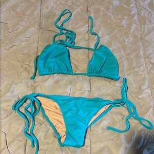 Doll Swimwear- Turquoise Bikini Set
